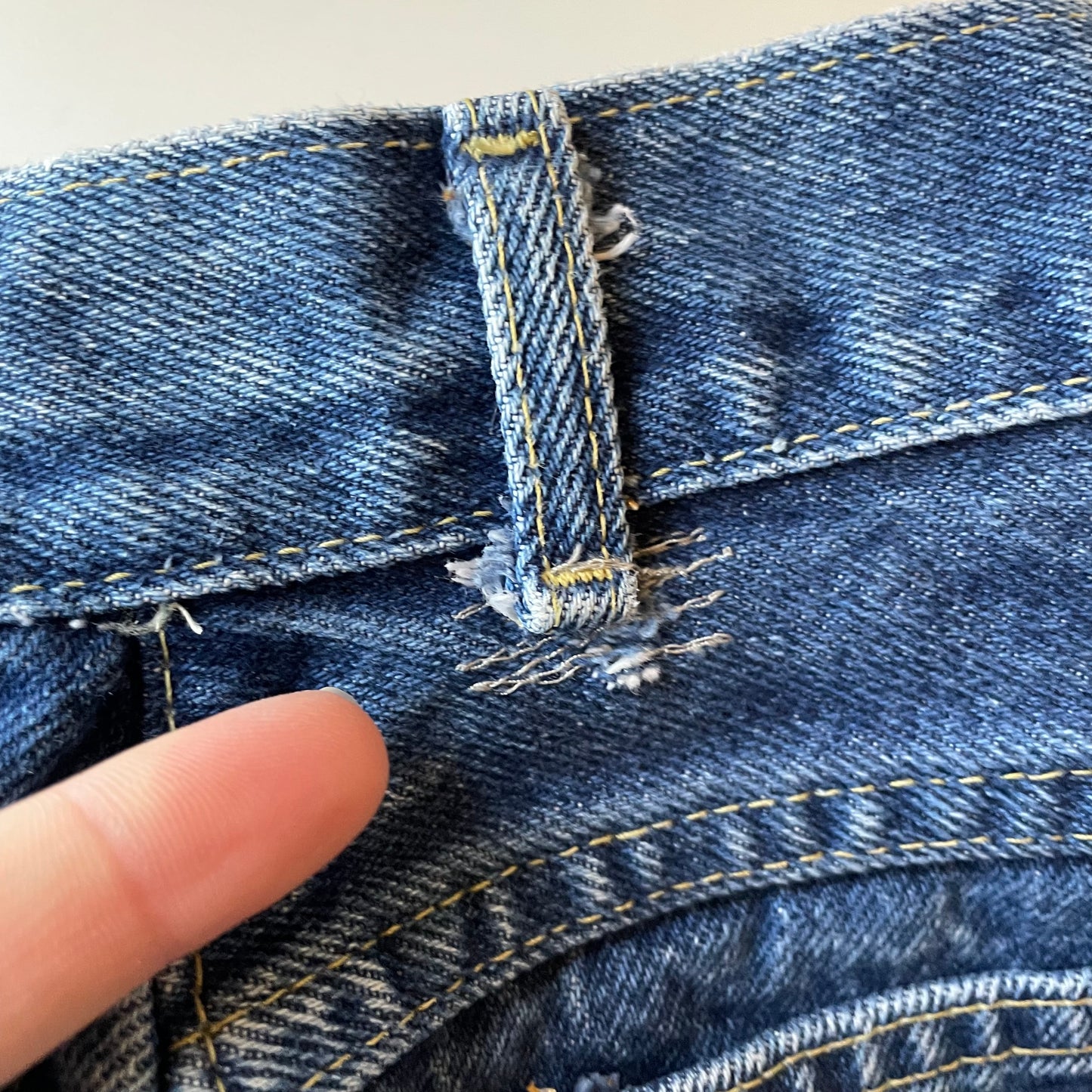 Vintage Lee Riders Cut Off Distressed Jean Shorts