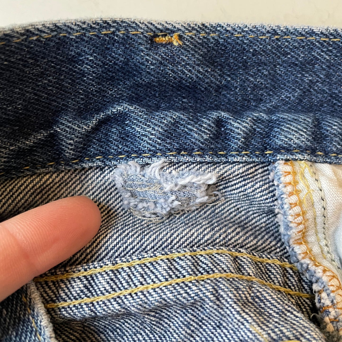 Vintage Lee Riders Cut Off Distressed Jean Shorts