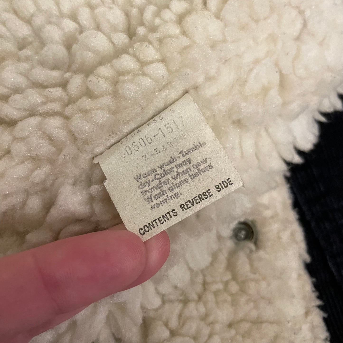 Vintage 70’s Levi’s Corduroy Sherpa Lined Vest