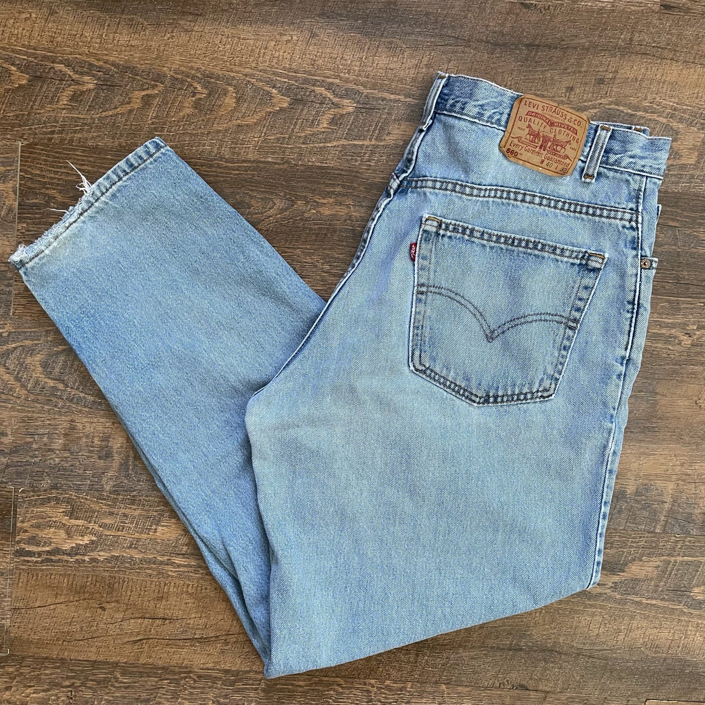 Vintage Y2K 2001 Levi’s 560 100% Cotton Denim Jeans