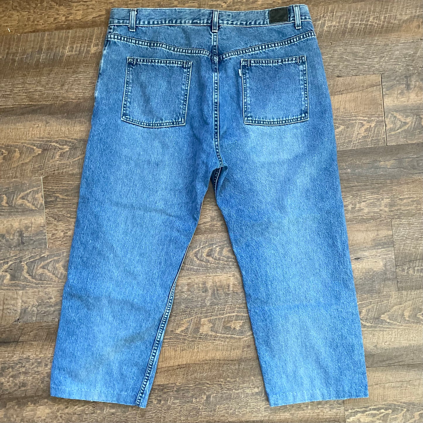 Vintage Y2K 2001 Silvertab Levi’s HEMMED Denim Jeans