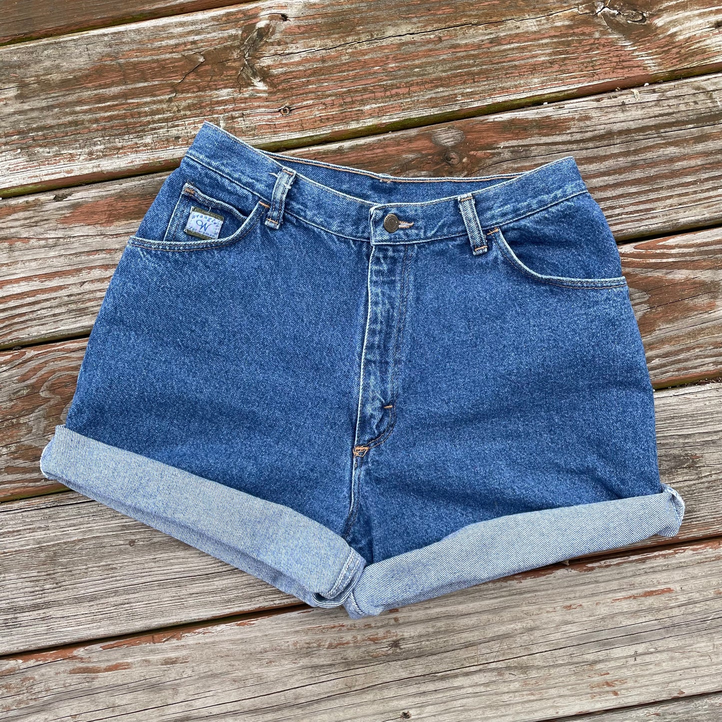 Vintage 90’s Wrangler for Women Denim Jean Mom Shorts