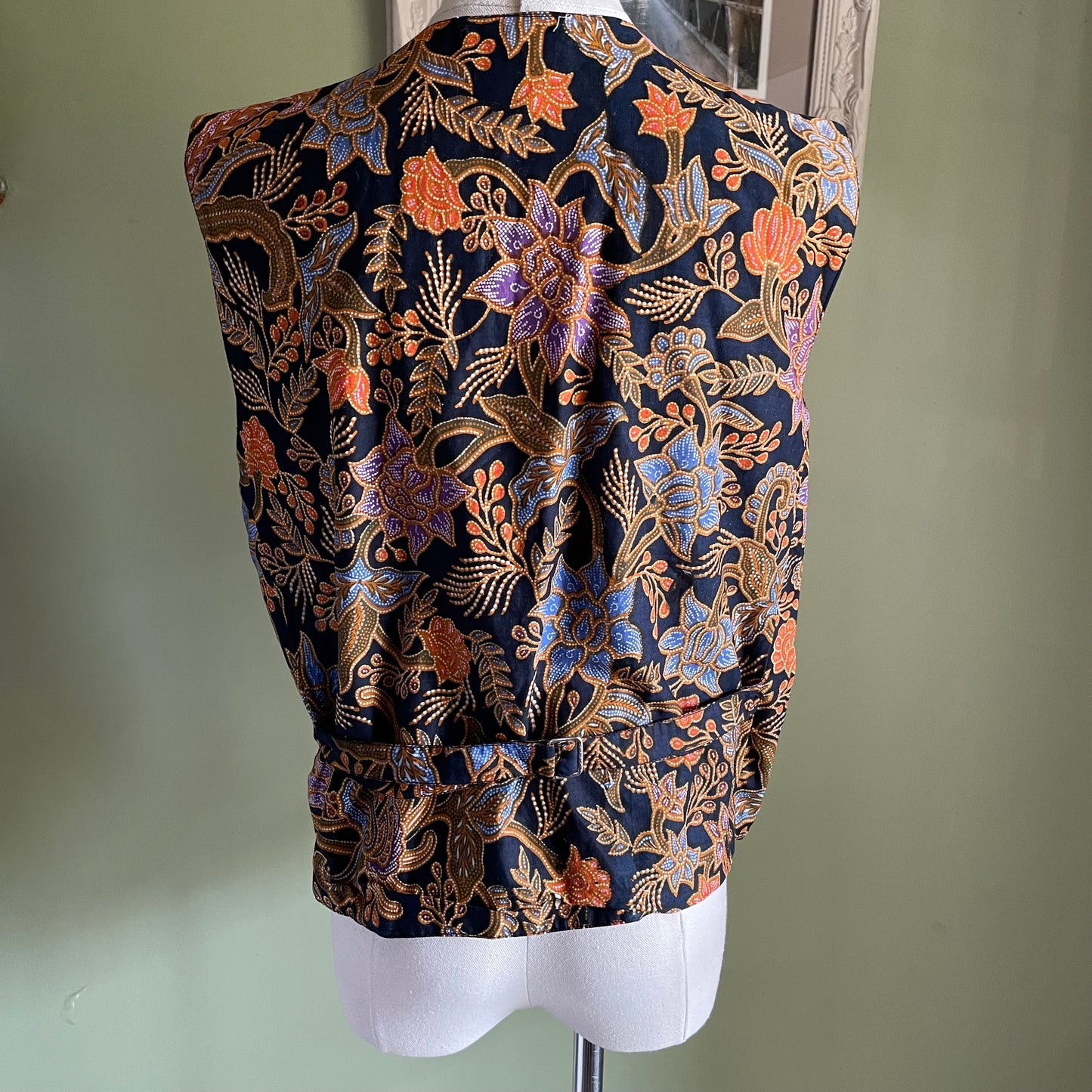 Vintage Effeci Floral Beaded Vest