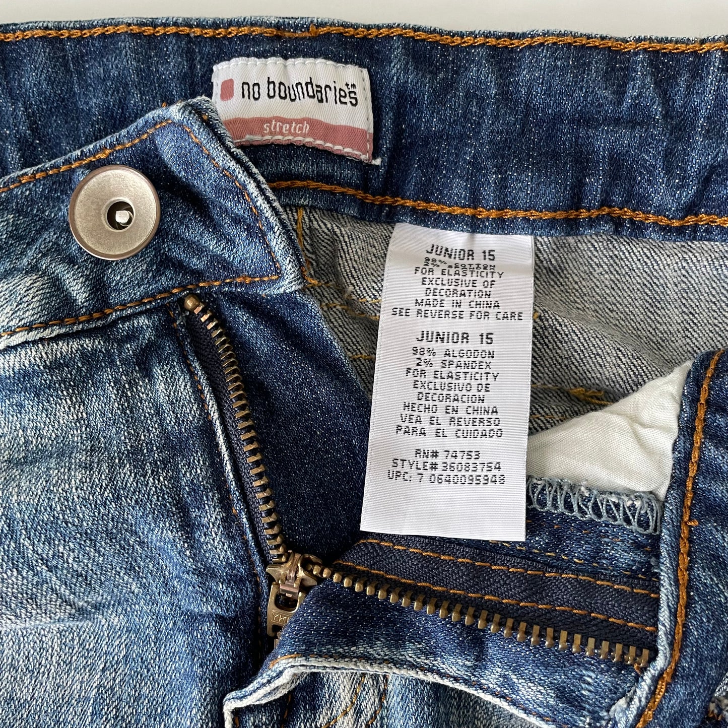 Y2K No Boundaries Denim Mini Skirt
