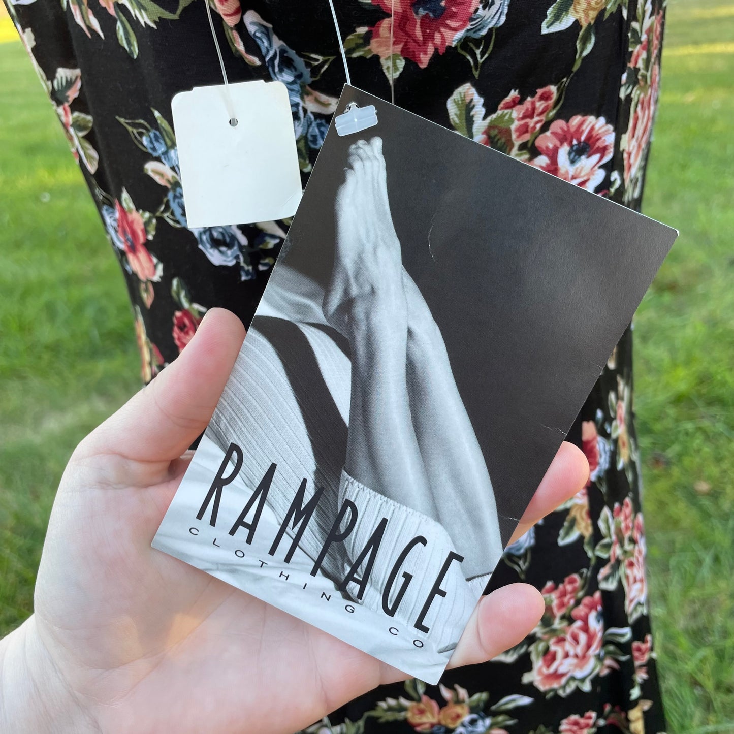Vintage Rampage 90’s Button Down Floral Dress