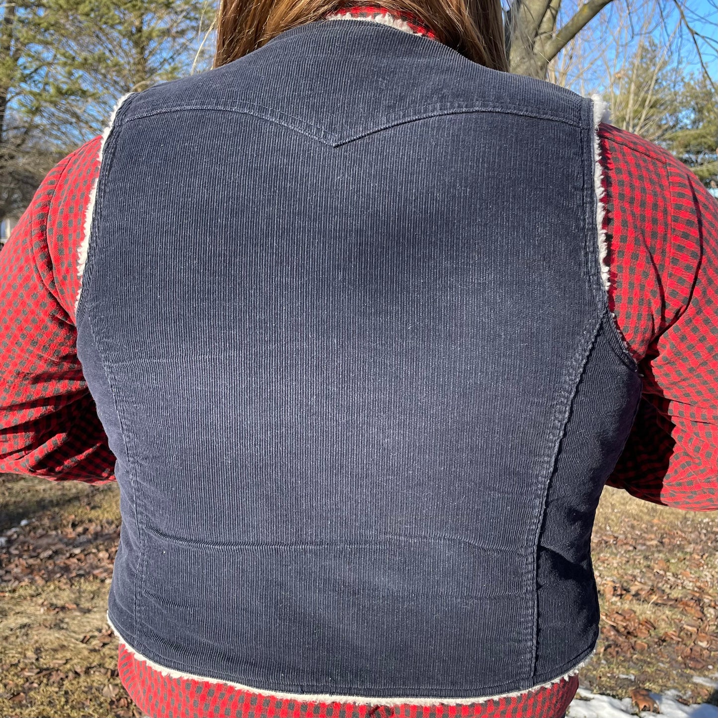 Vintage 70’s Levi’s Corduroy Sherpa Lined Vest