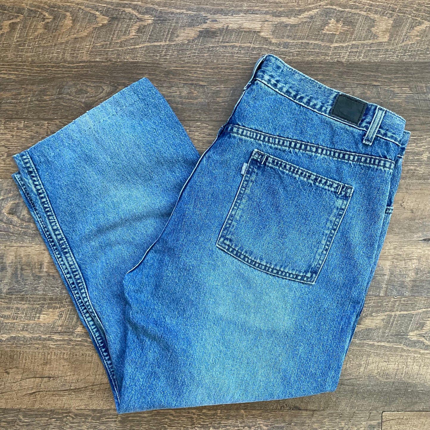 Vintage Y2K 2001 Silvertab Levi’s HEMMED Denim Jeans