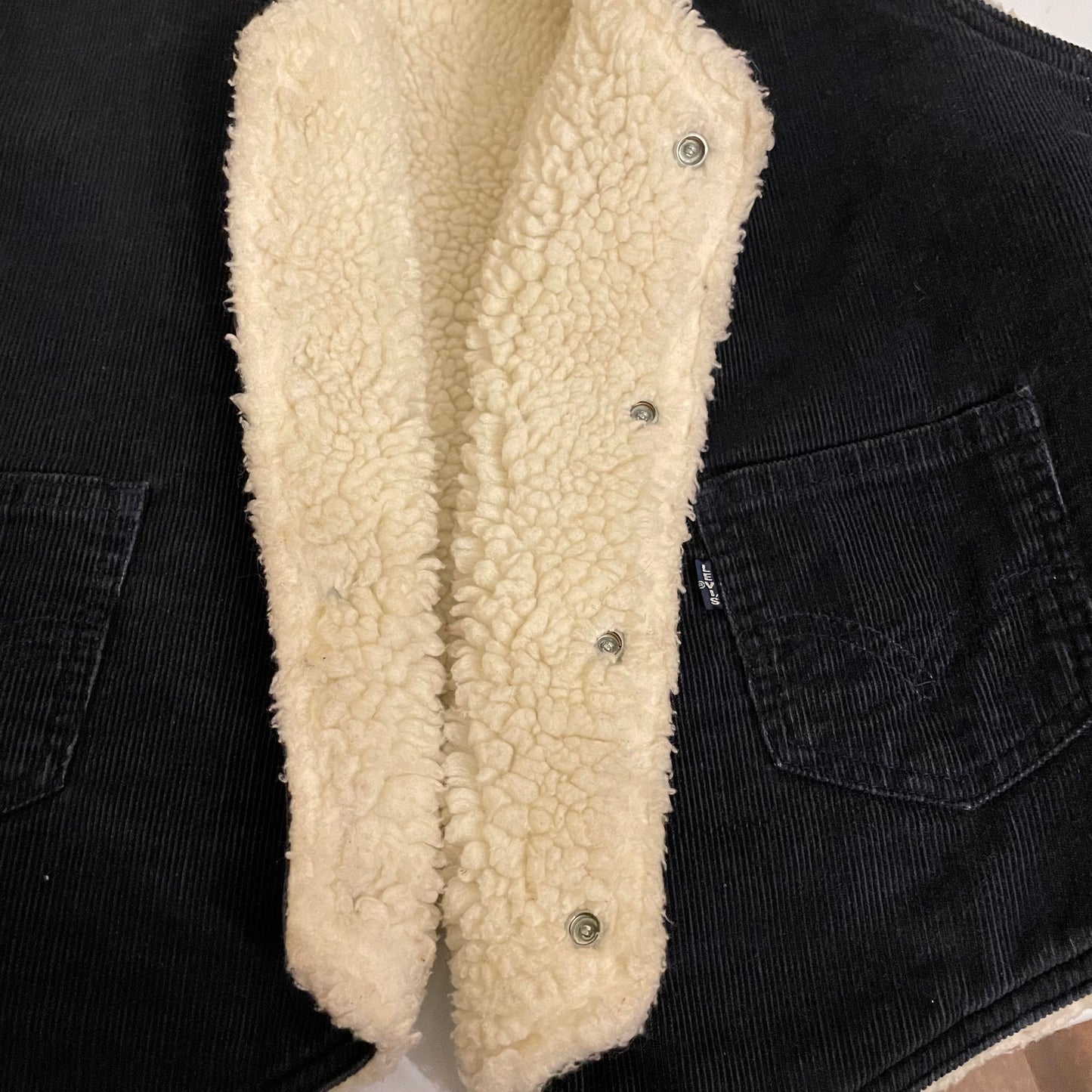 Vintage 70’s Levi’s Corduroy Sherpa Lined Vest