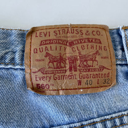 Vintage Y2K 2001 Levi’s 560 100% Cotton Denim Jeans