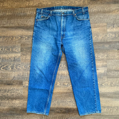 Vintage 80s/90s Orange Tab 505 Levi’s 100% Cotton Denim Jeans