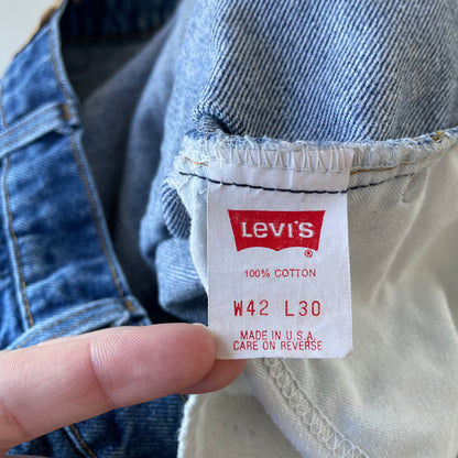 Vintage 80s/90s Orange Tab 505 Levi’s 100% Cotton Denim Jeans