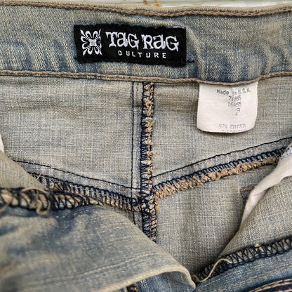 Vintage Y2K Tag Rag Culture Skirt