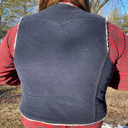 Vintage 70’s Levi’s Corduroy Sherpa Lined Vest