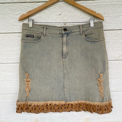 Vintage Y2K Tag Rag Culture Skirt